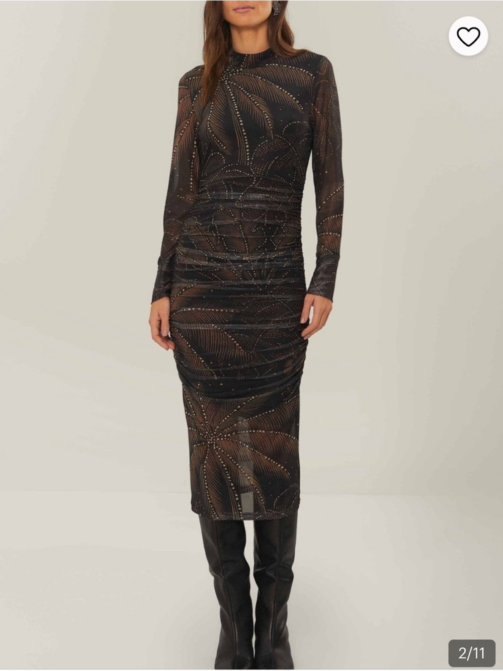 Farm Rio Long Sleeve Dress